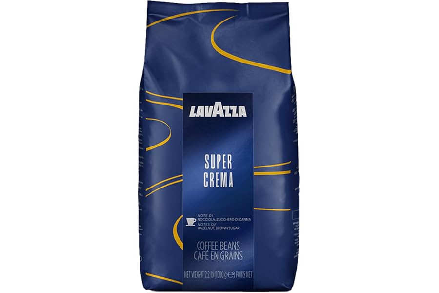 Lavazza Super Crema Whole Bean Coffee Blend