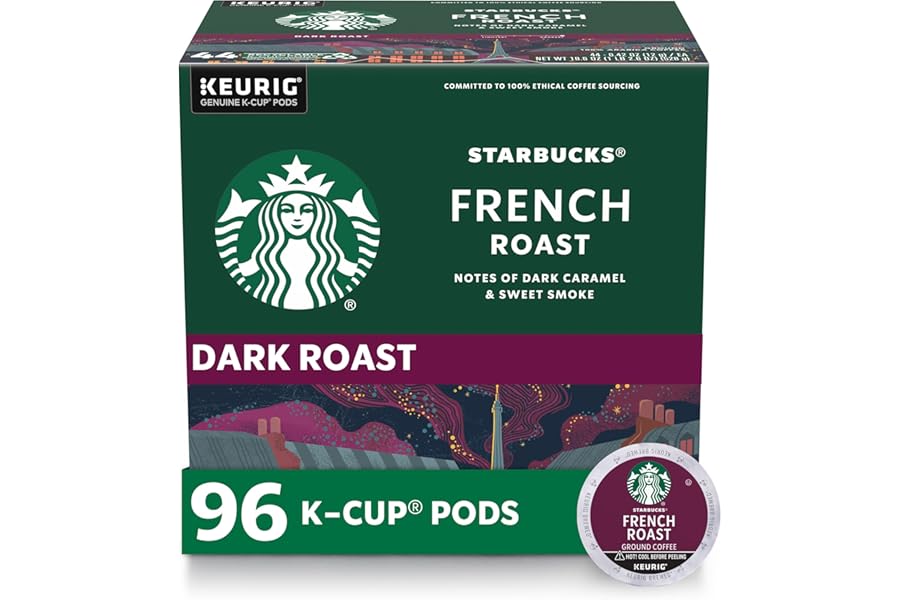 Starbucks K-Cup Coffee Pods, French Roast