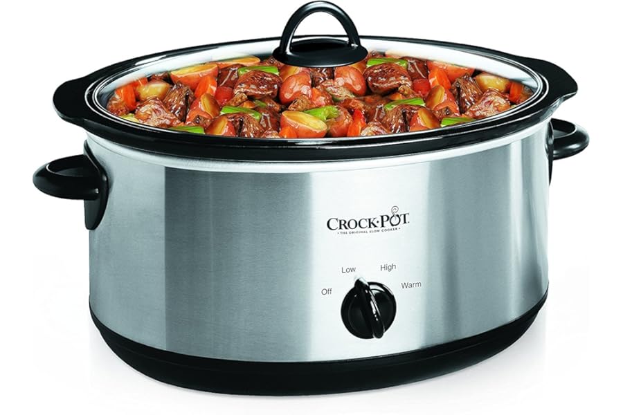 Crock-Pot 7 Quart Oval Manual Slow Cooker